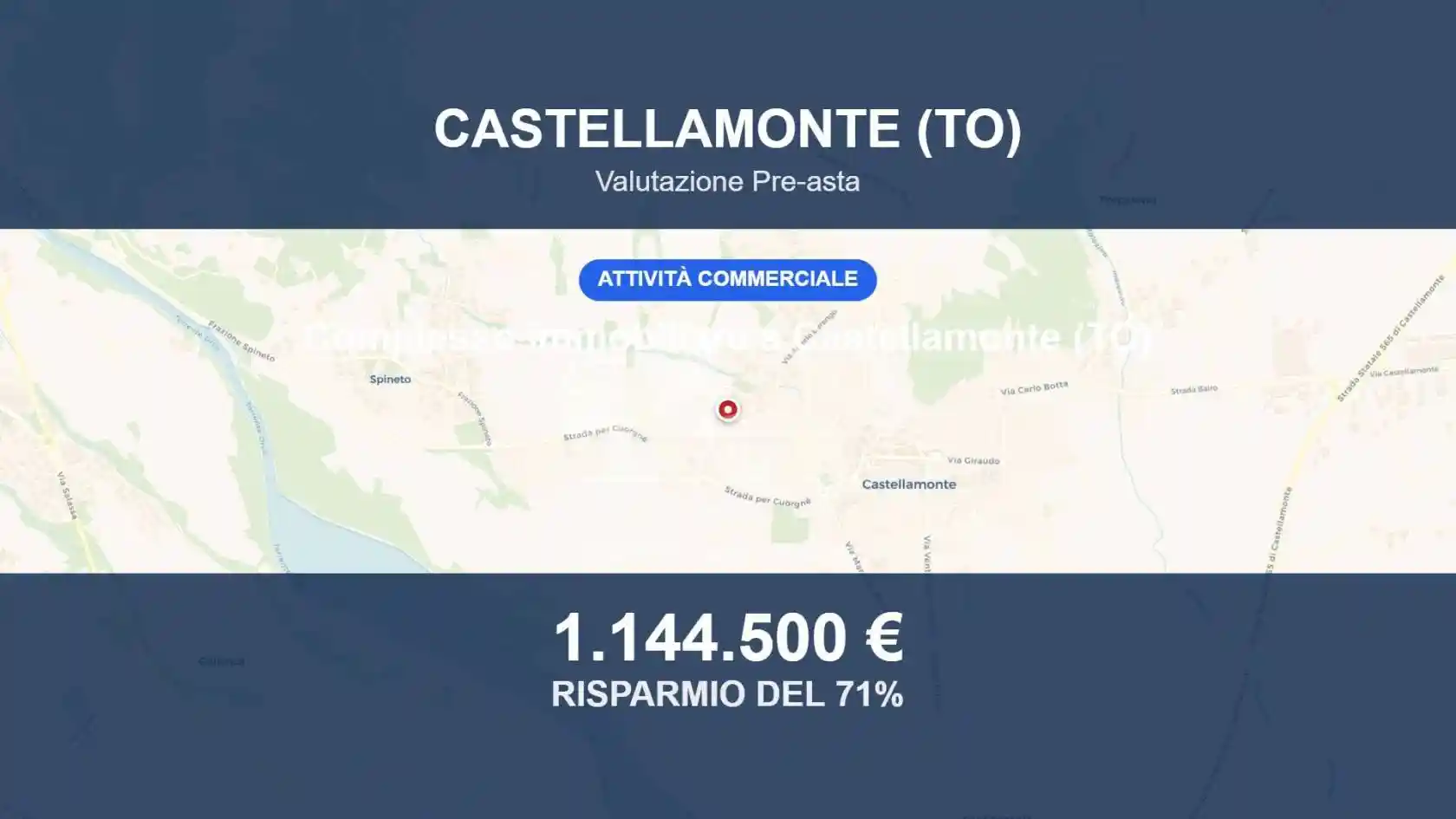 Appartamento in vendita a Castellamonte