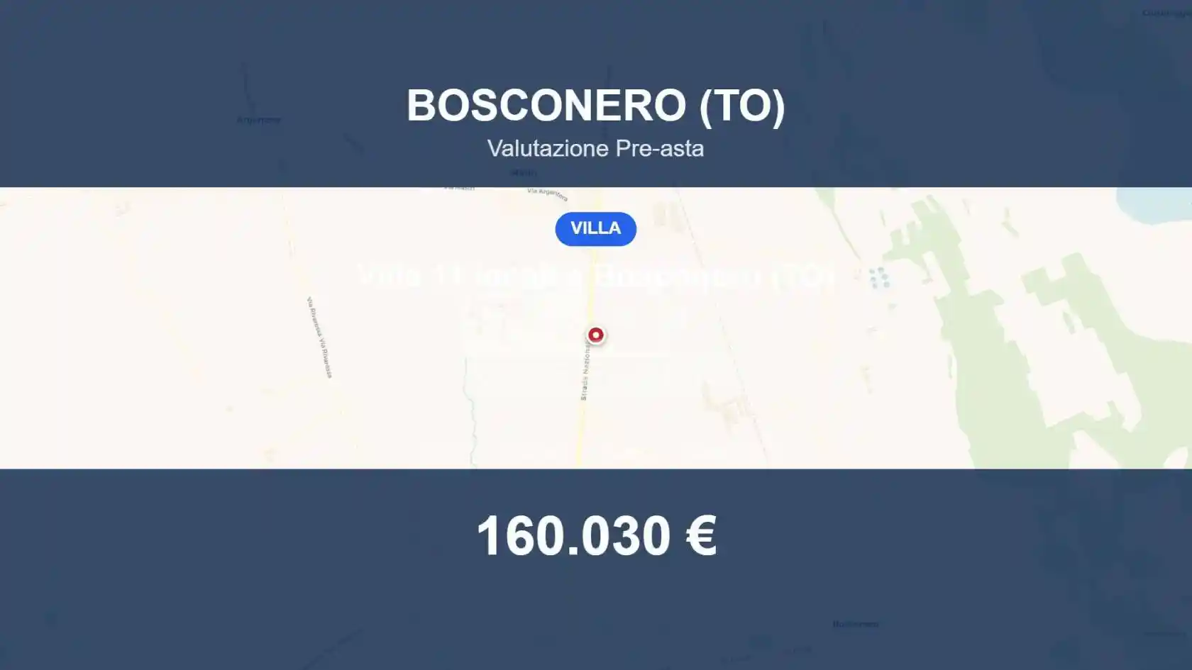Villa in vendita a Bosconero