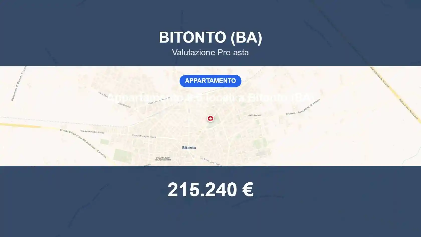 Appartamento in vendita a Bitonto