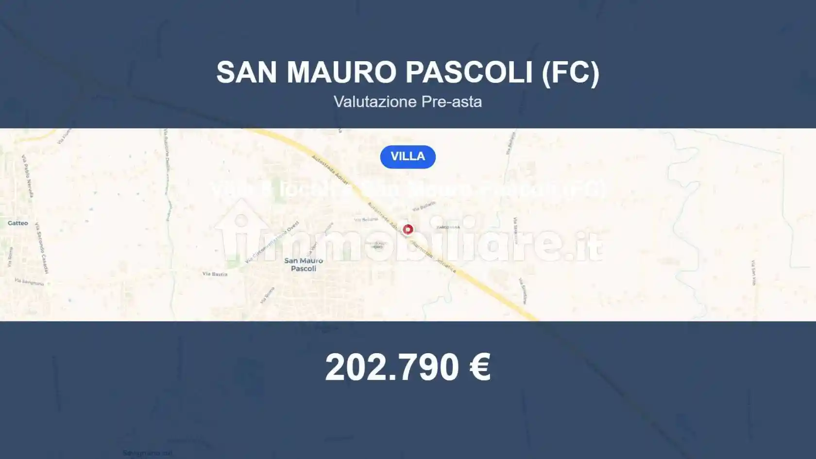 Villa in vendita a San Mauro Pascoli