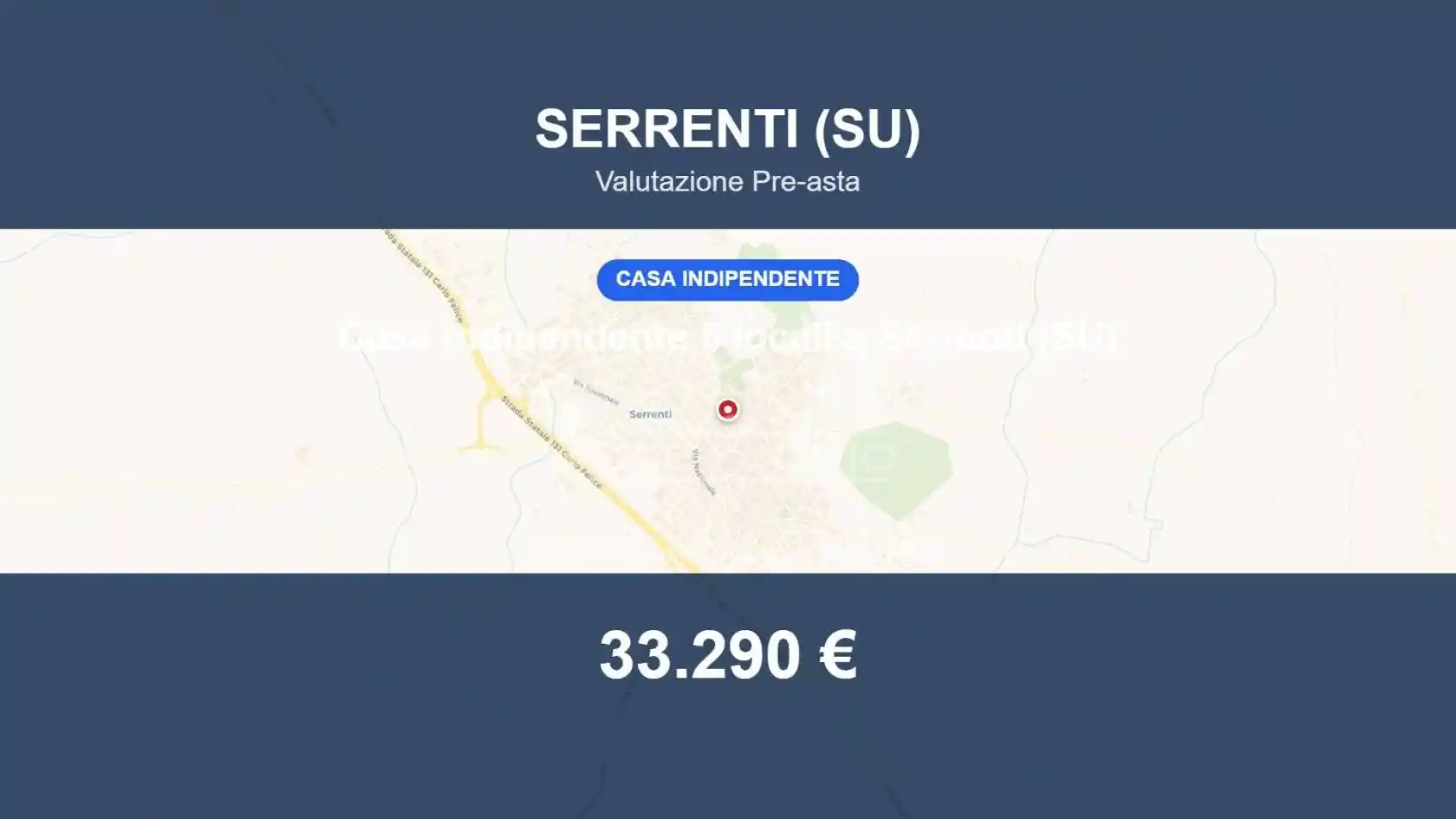 Villa in vendita a Serrenti