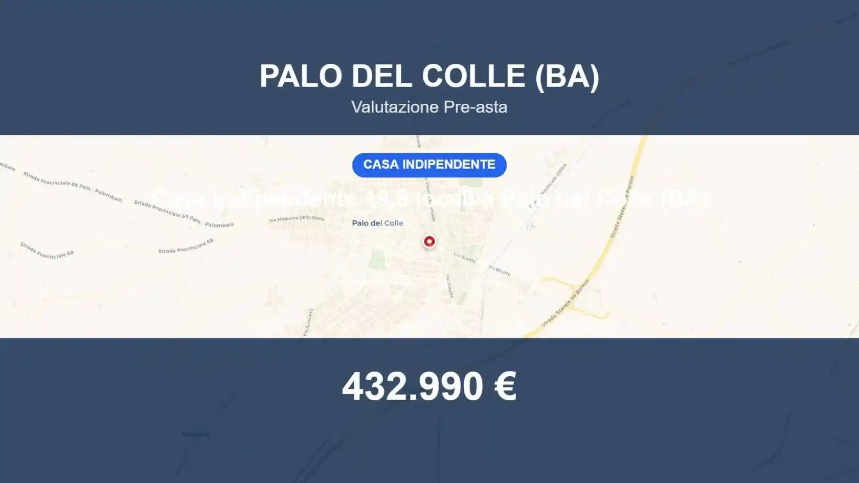 Villa in vendita a Palo del Colle