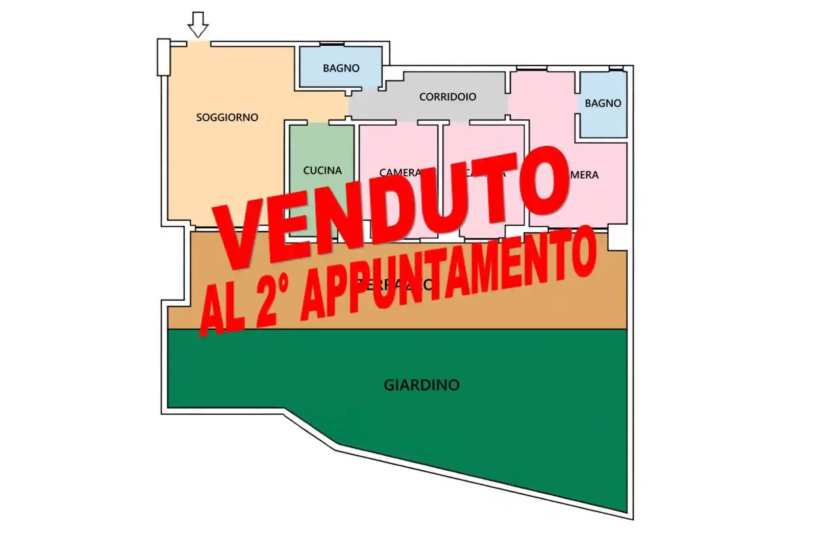 Appartamento in vendita a Roma