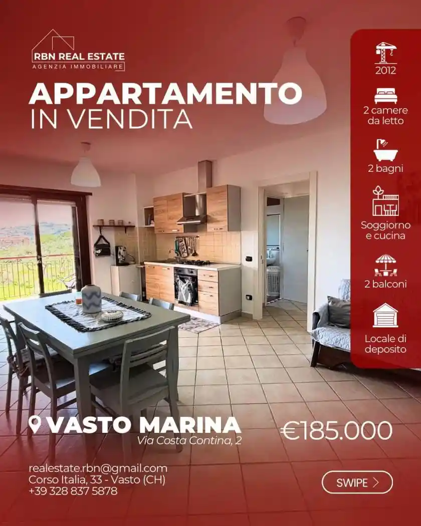 Appartamento in vendita a Vasto