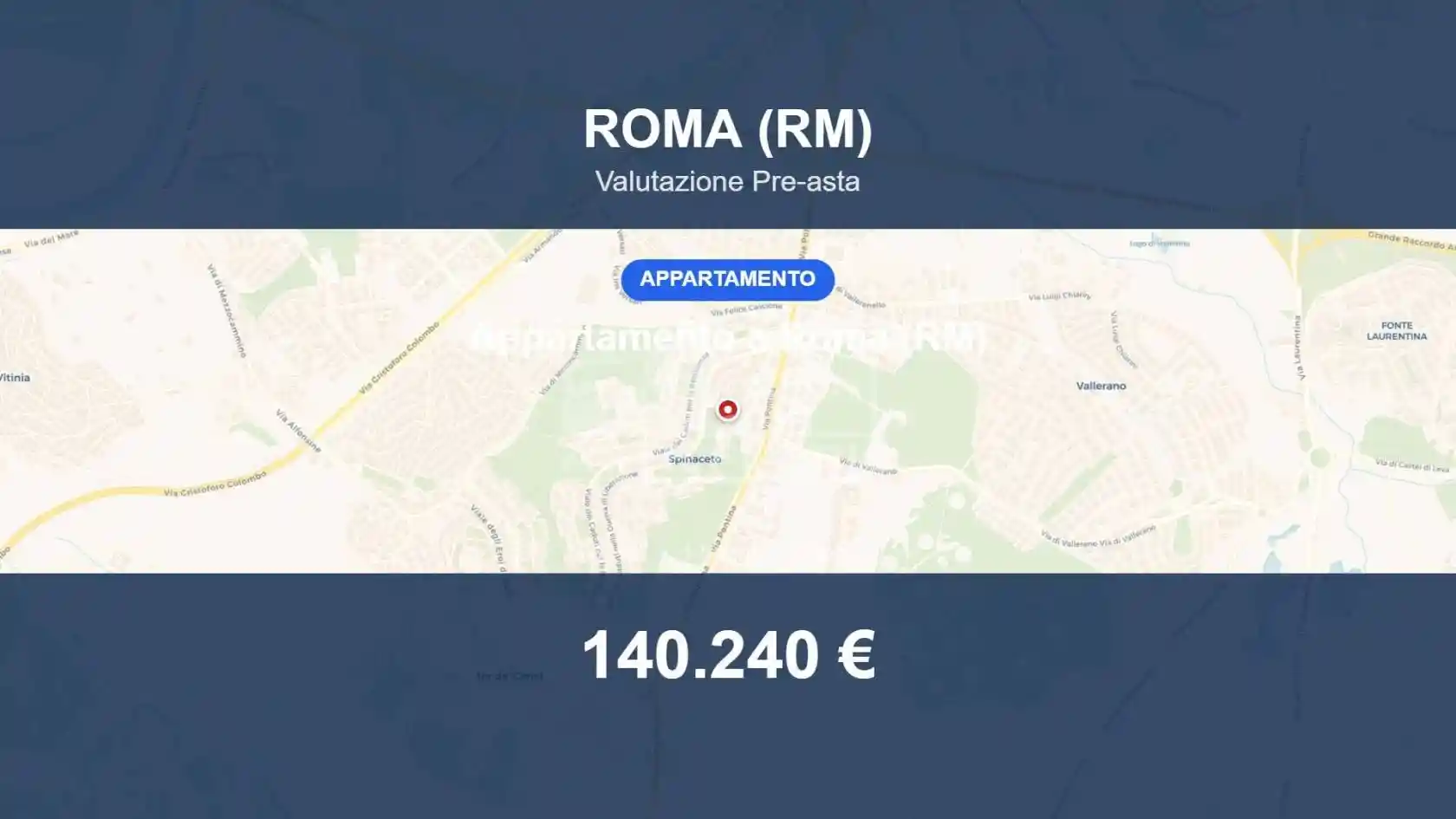 Appartamento in vendita a Roma