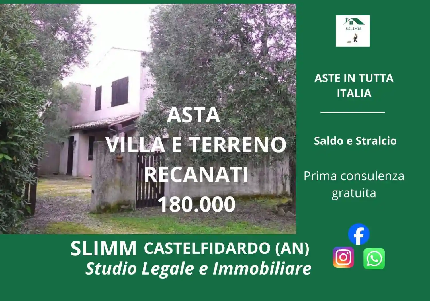 Villa in vendita a Recanati