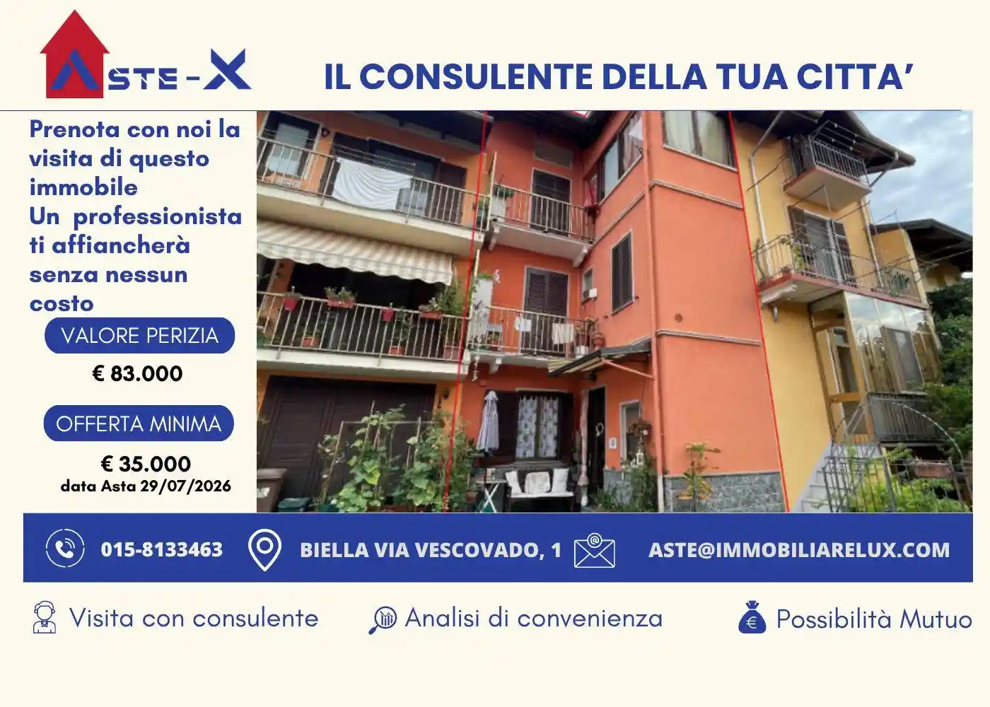 Appartamento in vendita a Ponderano