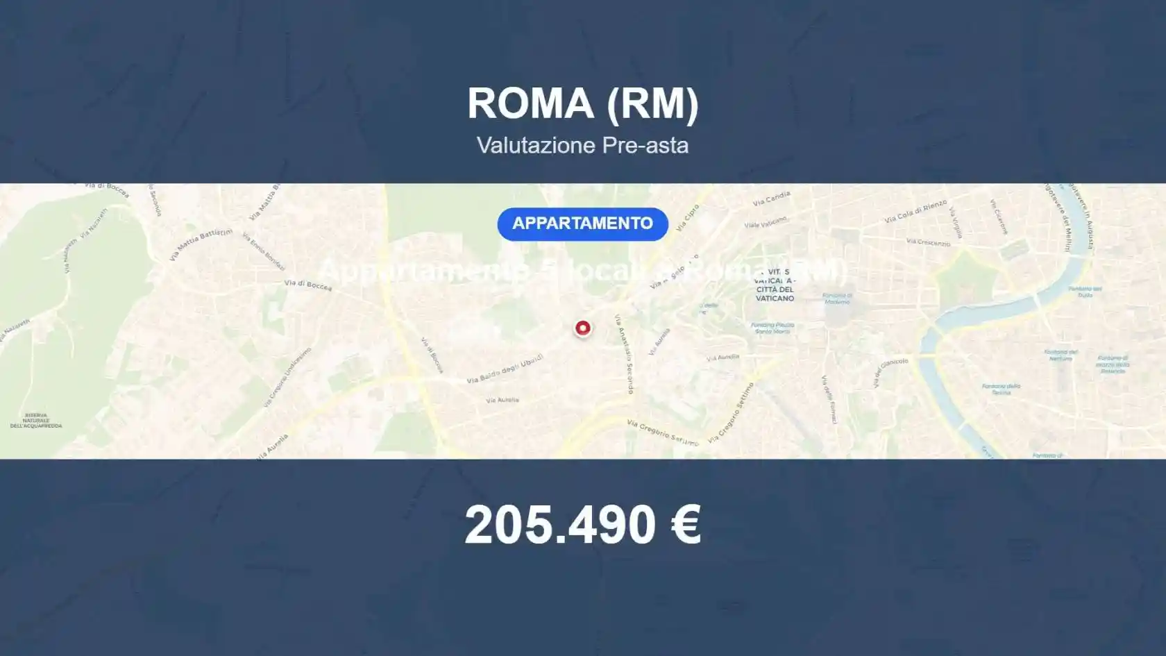 Appartamento in vendita a Roma