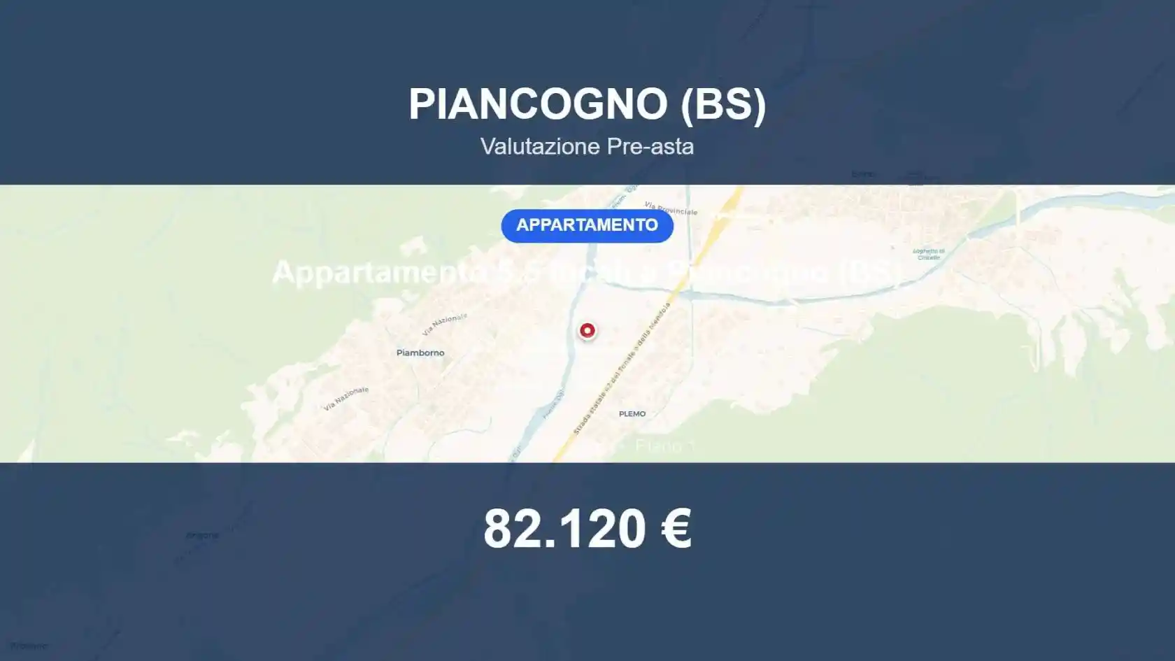 Appartamento in vendita a Piancogno