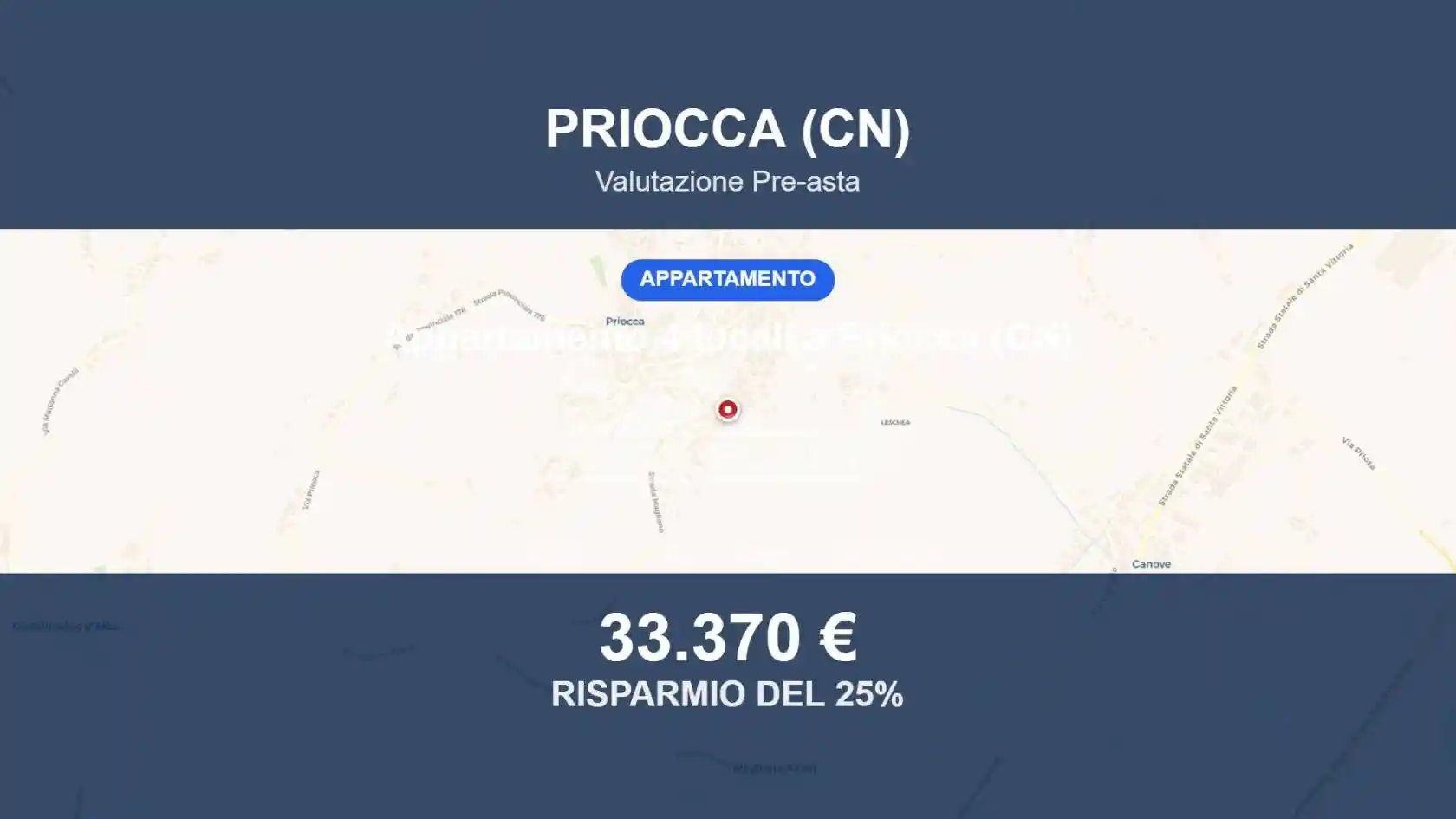 Appartamento in vendita a Priocca