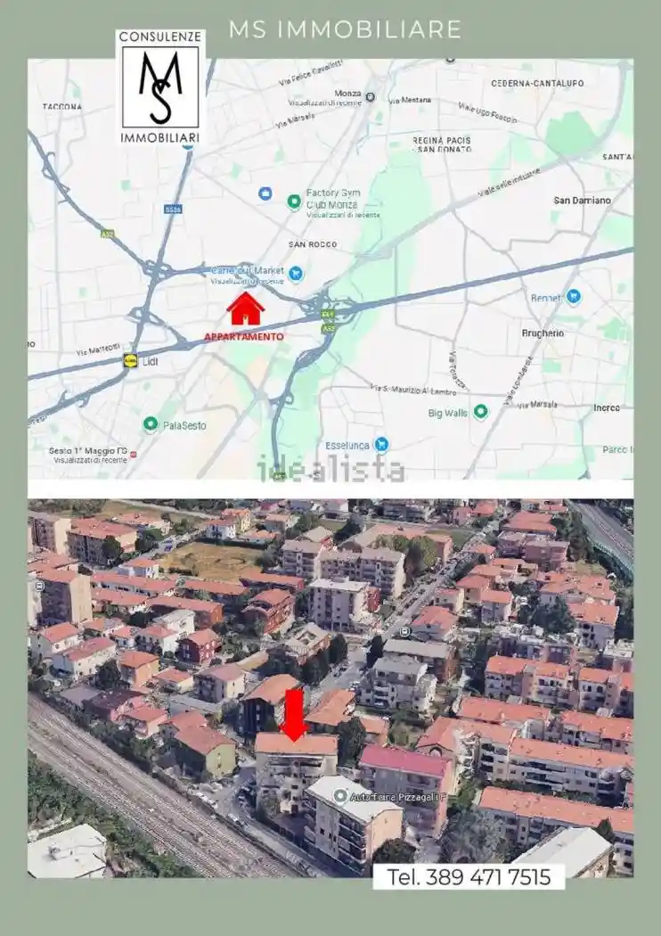 Appartamento in vendita a Monza