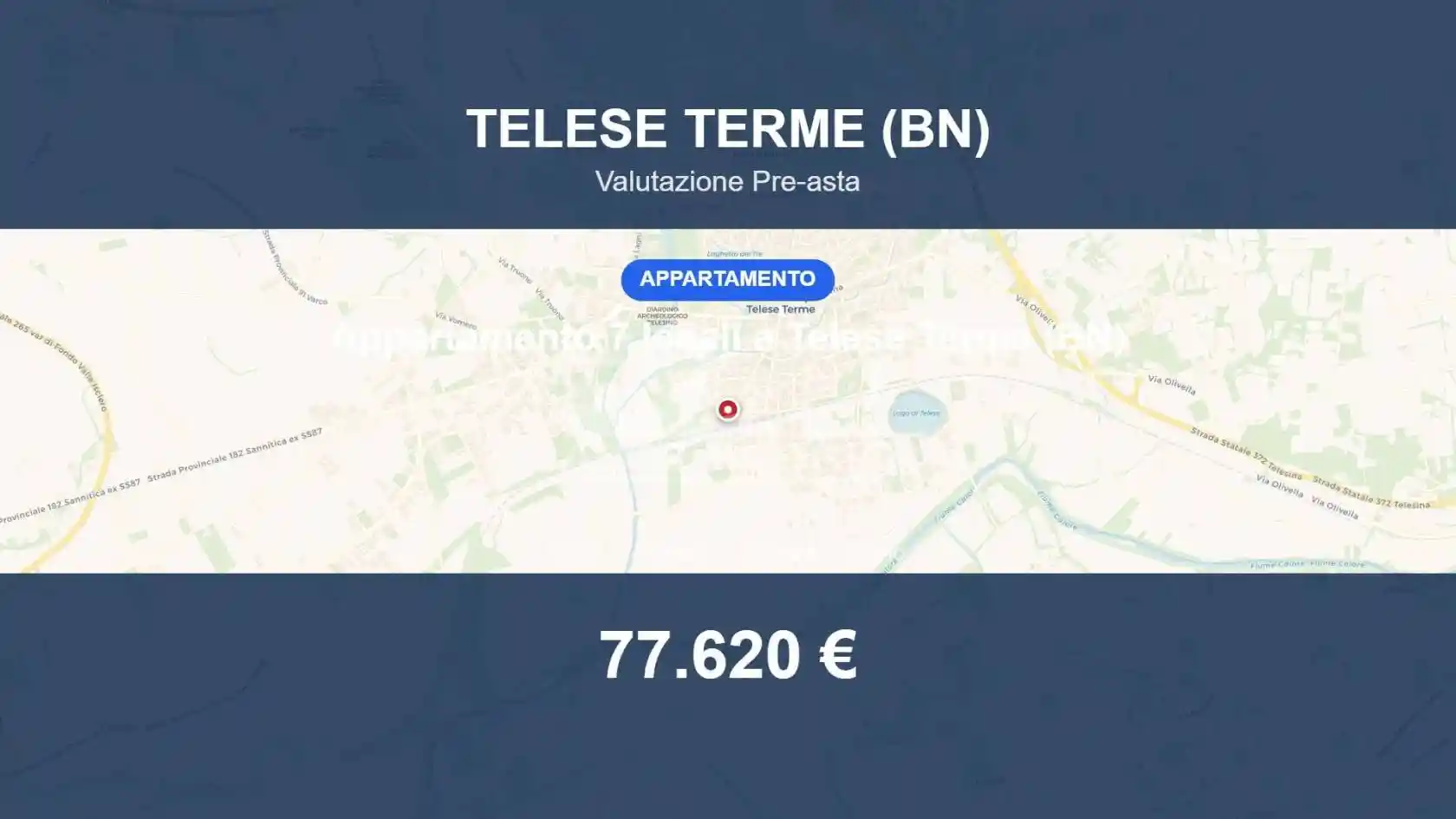 Appartamento in vendita a Telese Terme
