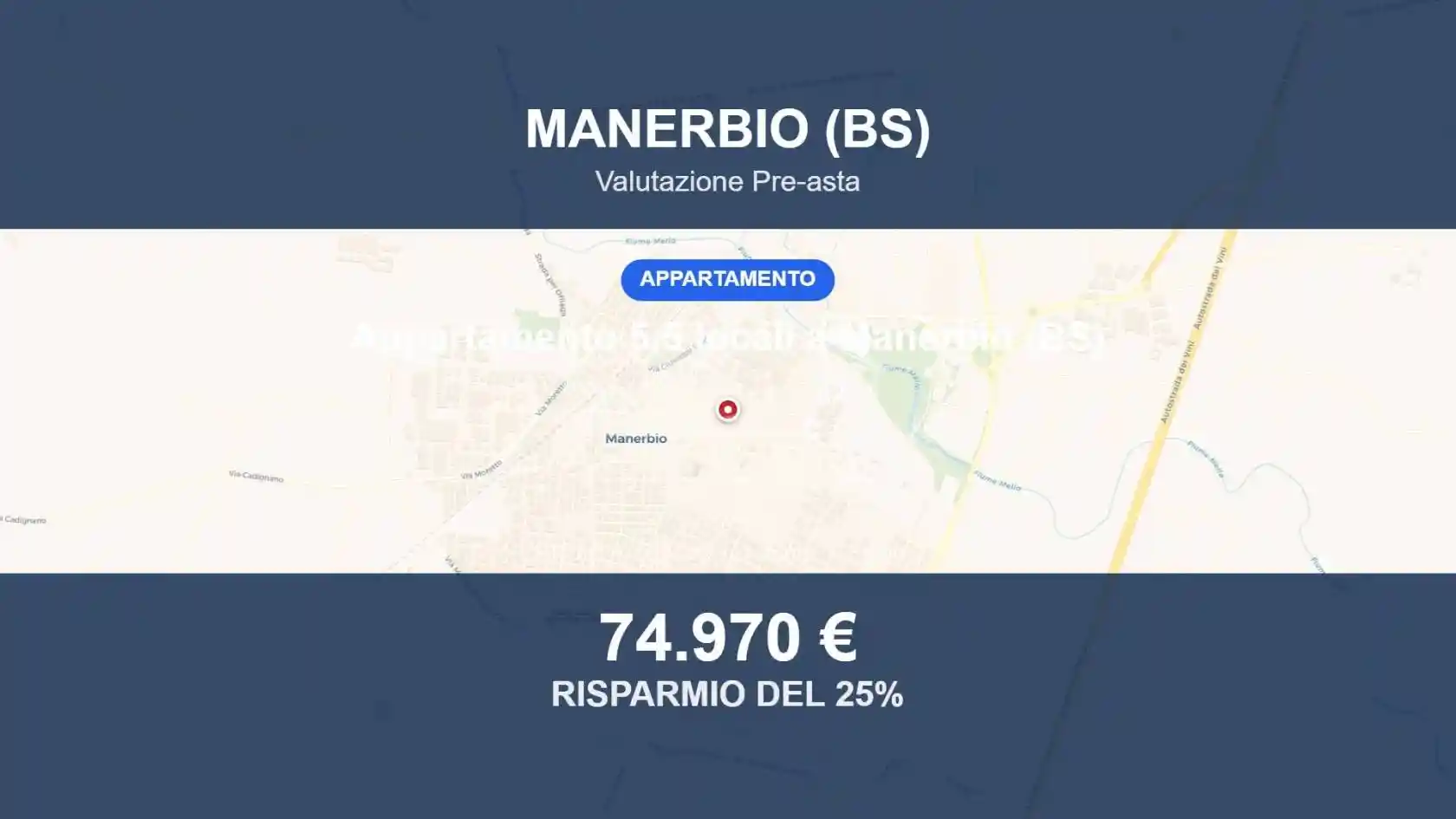 Appartamento in vendita a Manerbio