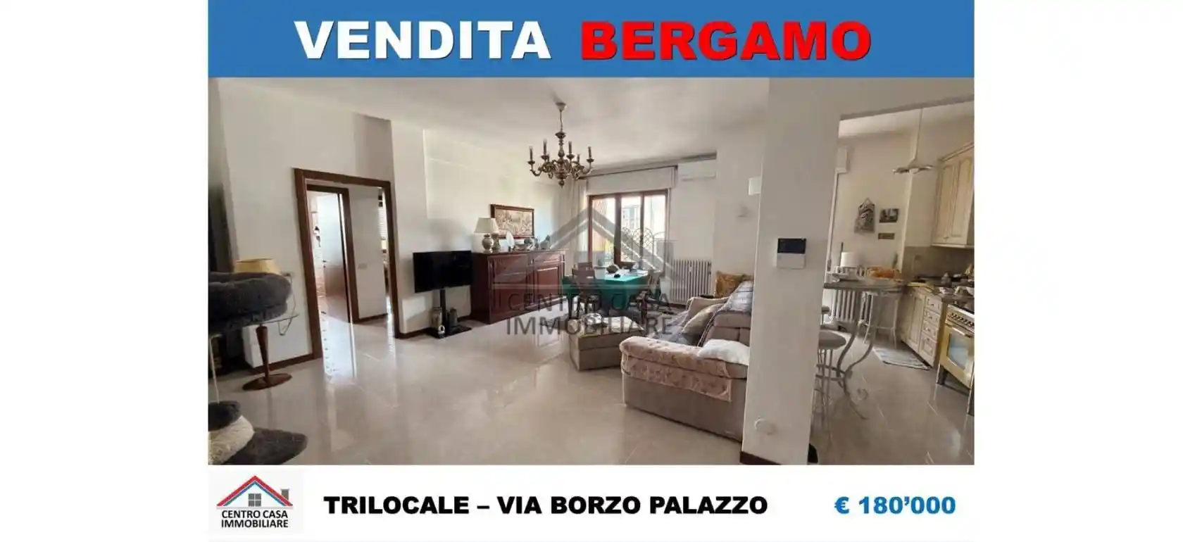 Appartamento in vendita a Bergamo