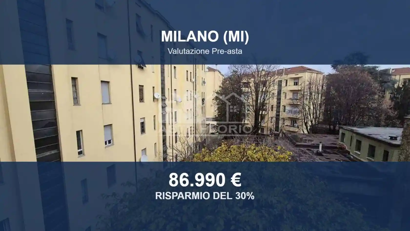 Appartamento in asta a Milano