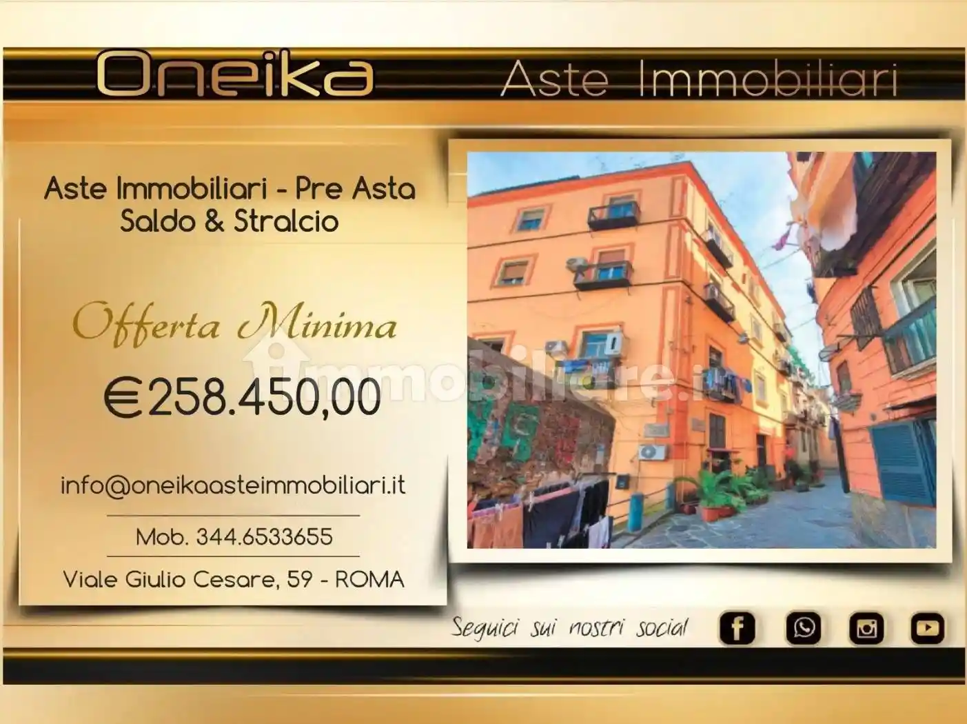 Appartamento in vendita a Napoli