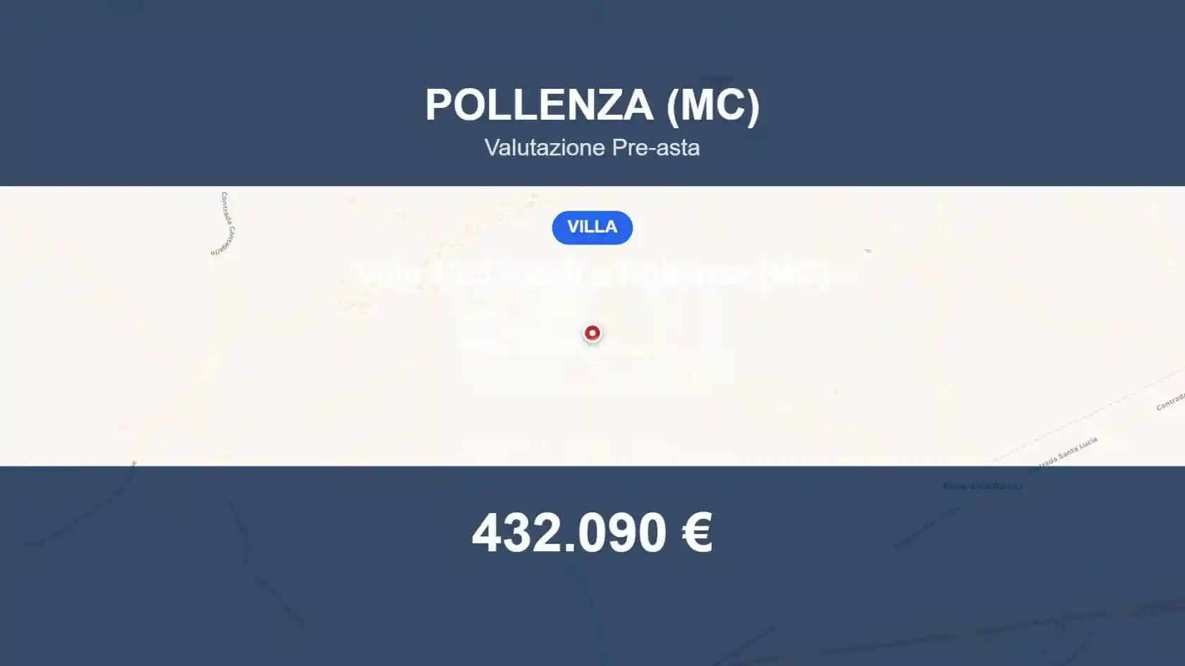 Villa in vendita a Pollenza