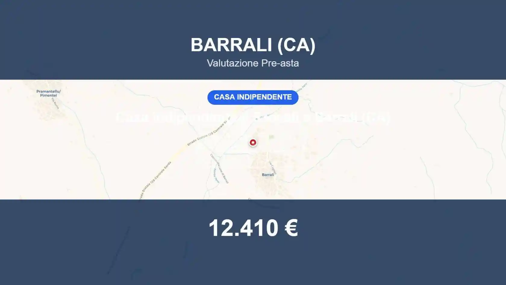 Villa in vendita a Barrali