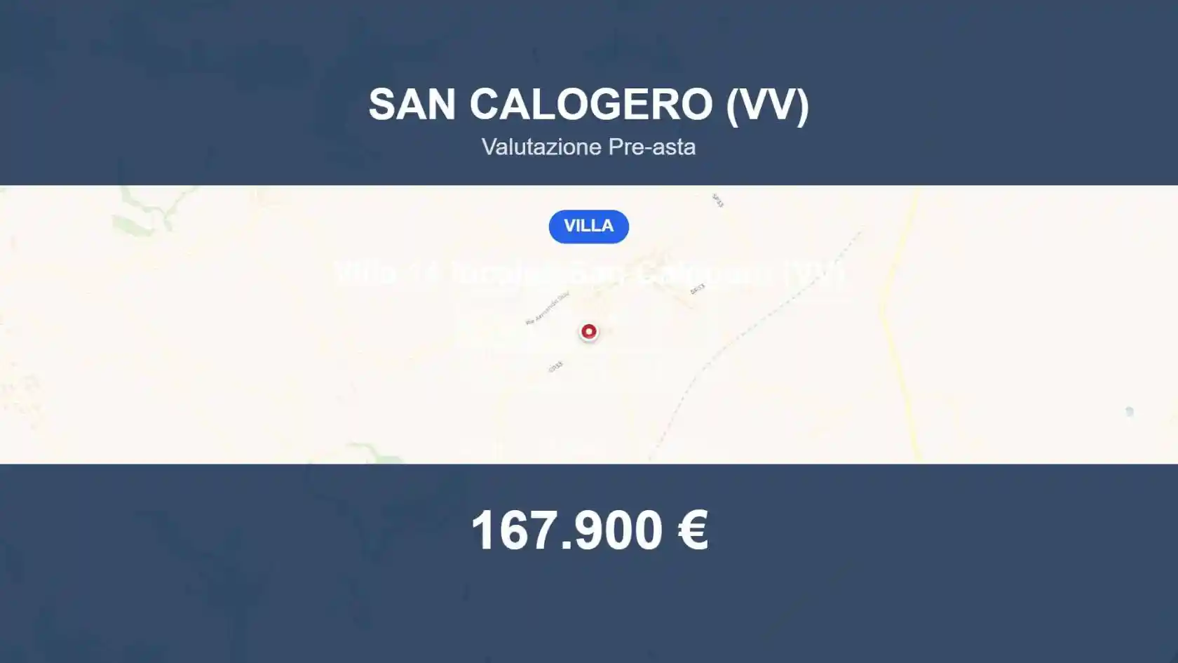Villa in vendita a San Calogero