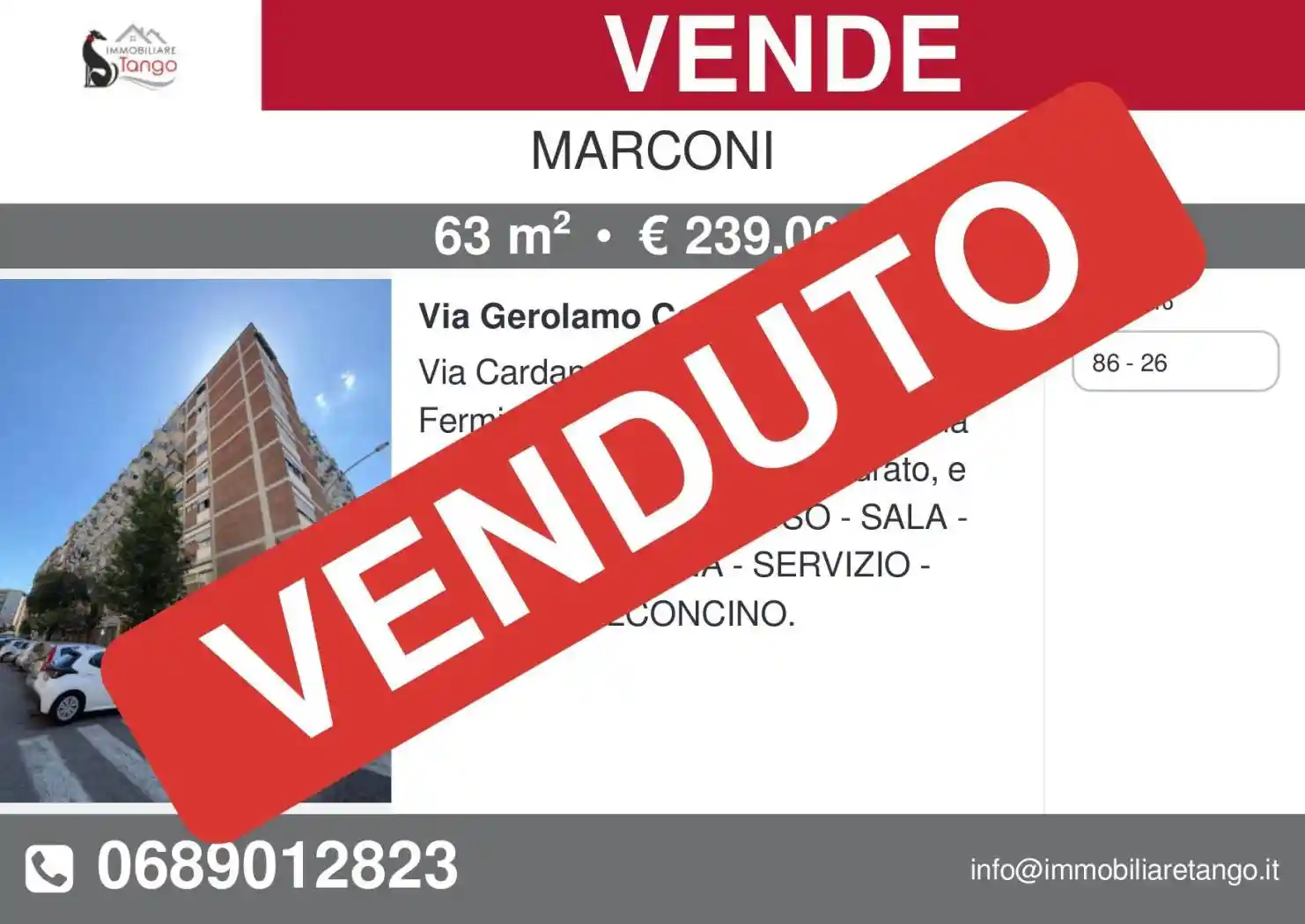Appartamento in vendita a Roma