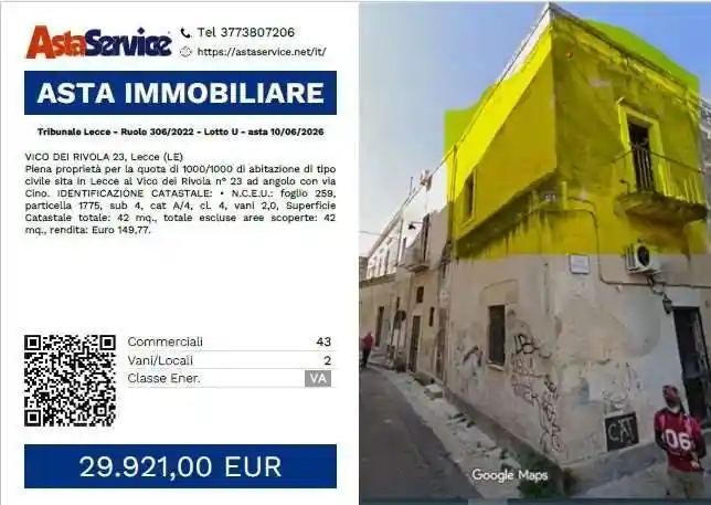 Appartamento in vendita a Lecce