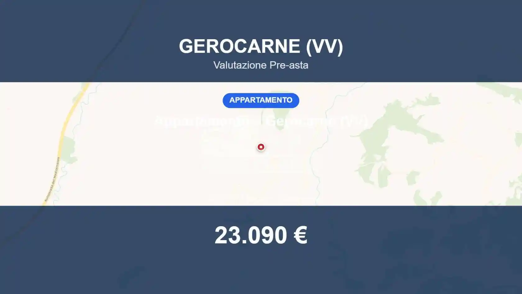 Appartamento in vendita a Gerocarne