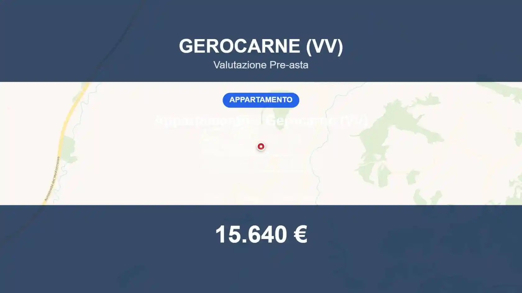 Appartamento in vendita a Gerocarne