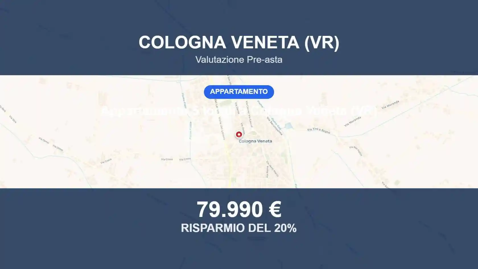 Appartamento in vendita a Cologna Veneta