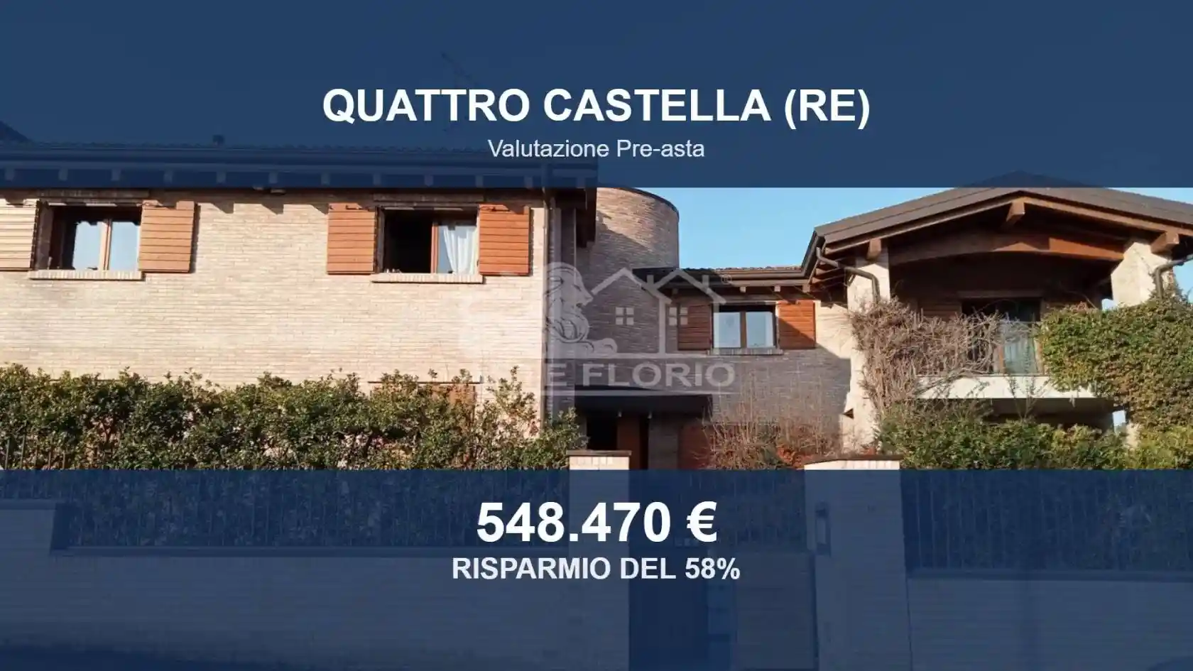 Villa in vendita a Quattro Castella