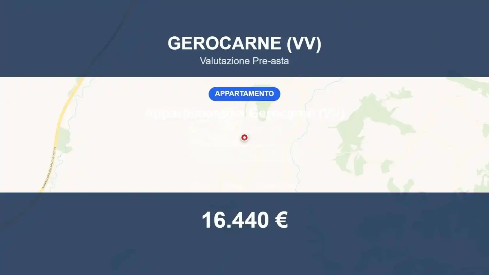 Appartamento in vendita a Gerocarne