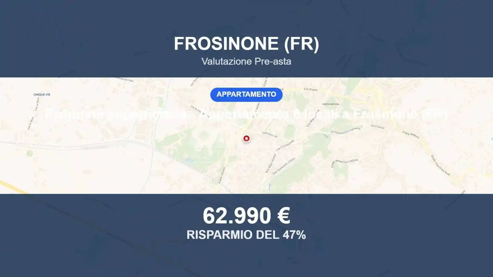 Appartamento in vendita a Frosinone
