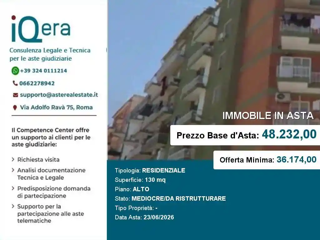 Appartamento in vendita a Taranto