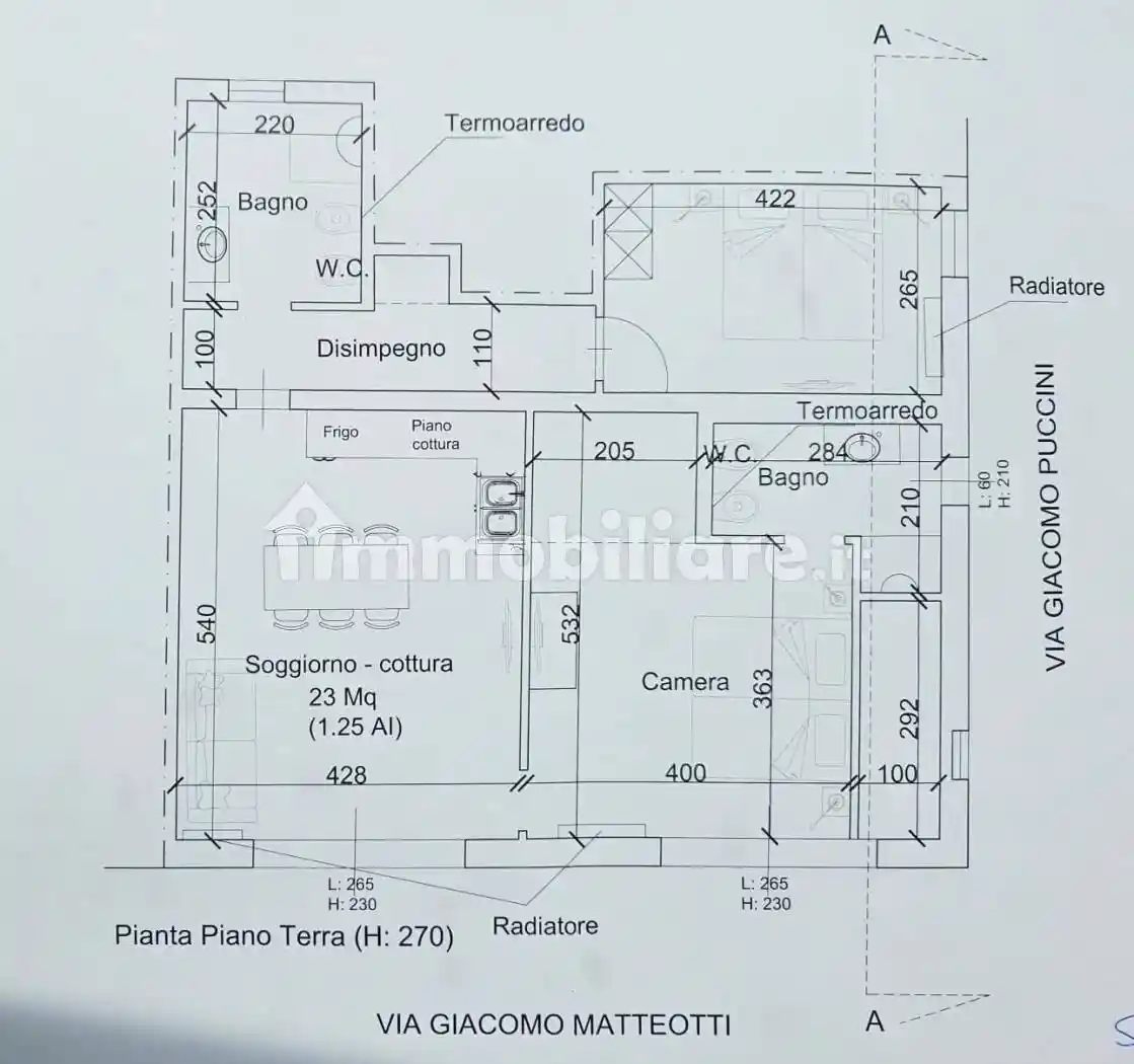 Appartamento in vendita a Viareggio