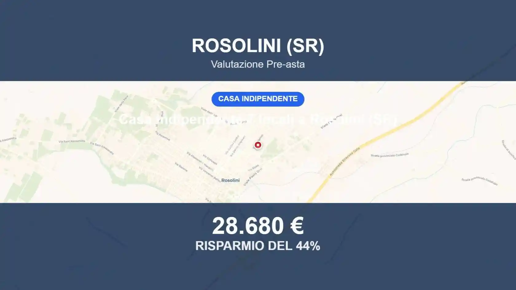 Villa in vendita a Rosolini