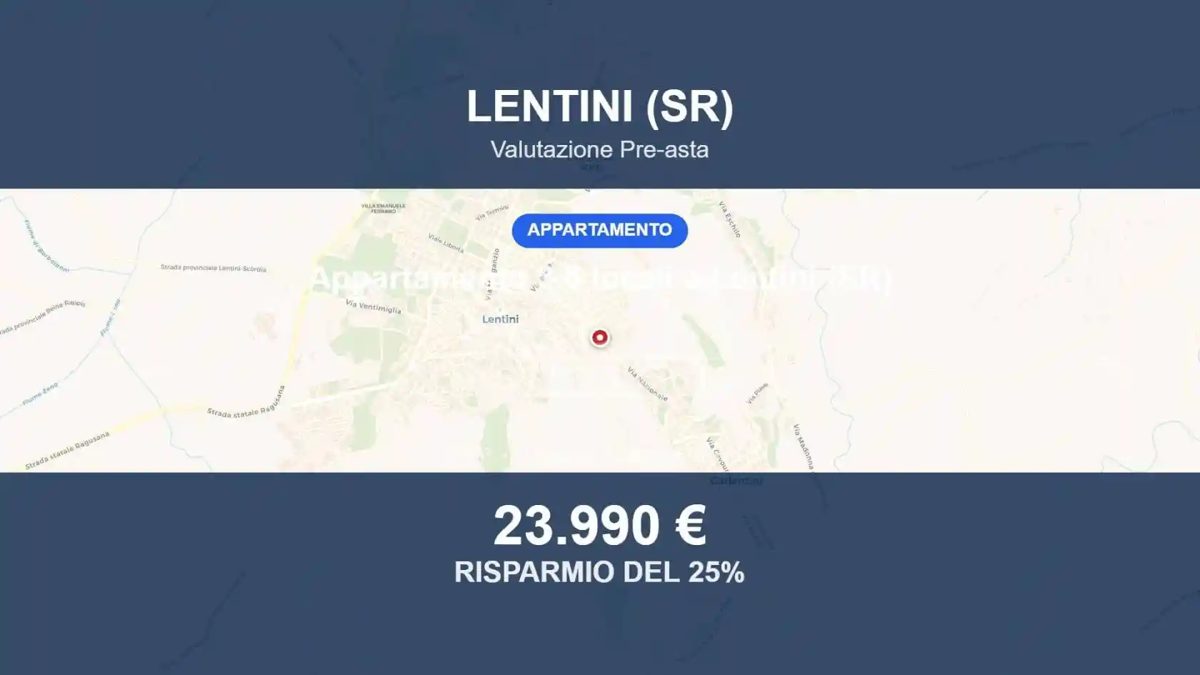 Appartamento in vendita a Lentini