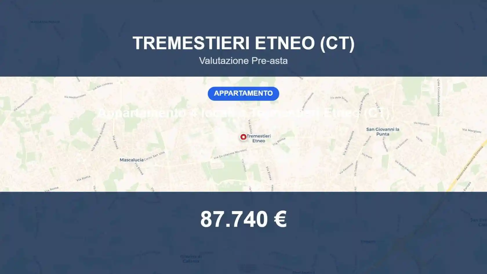 Appartamento in vendita a Tremestieri Etneo