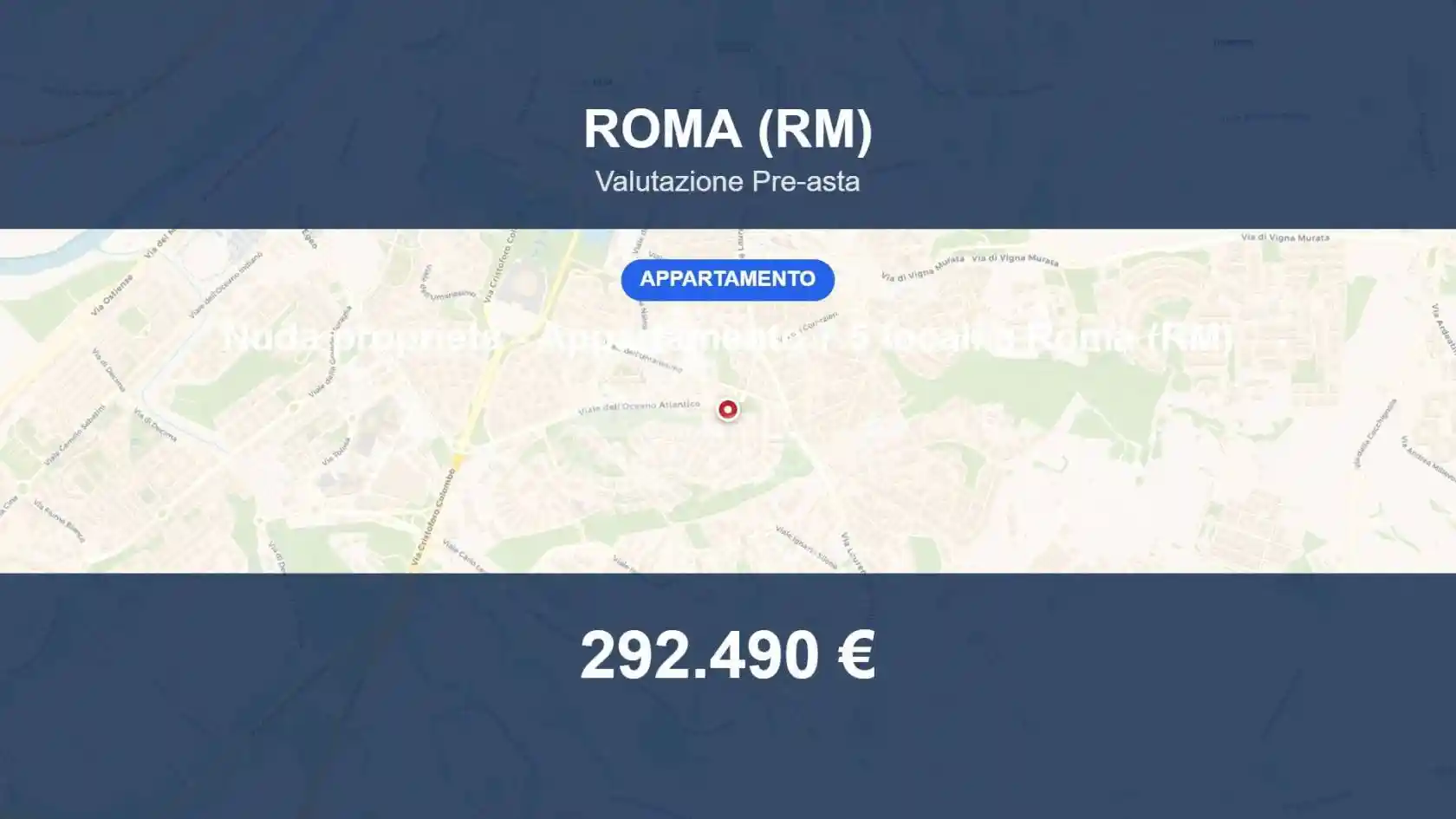 Appartamento in vendita a Roma
