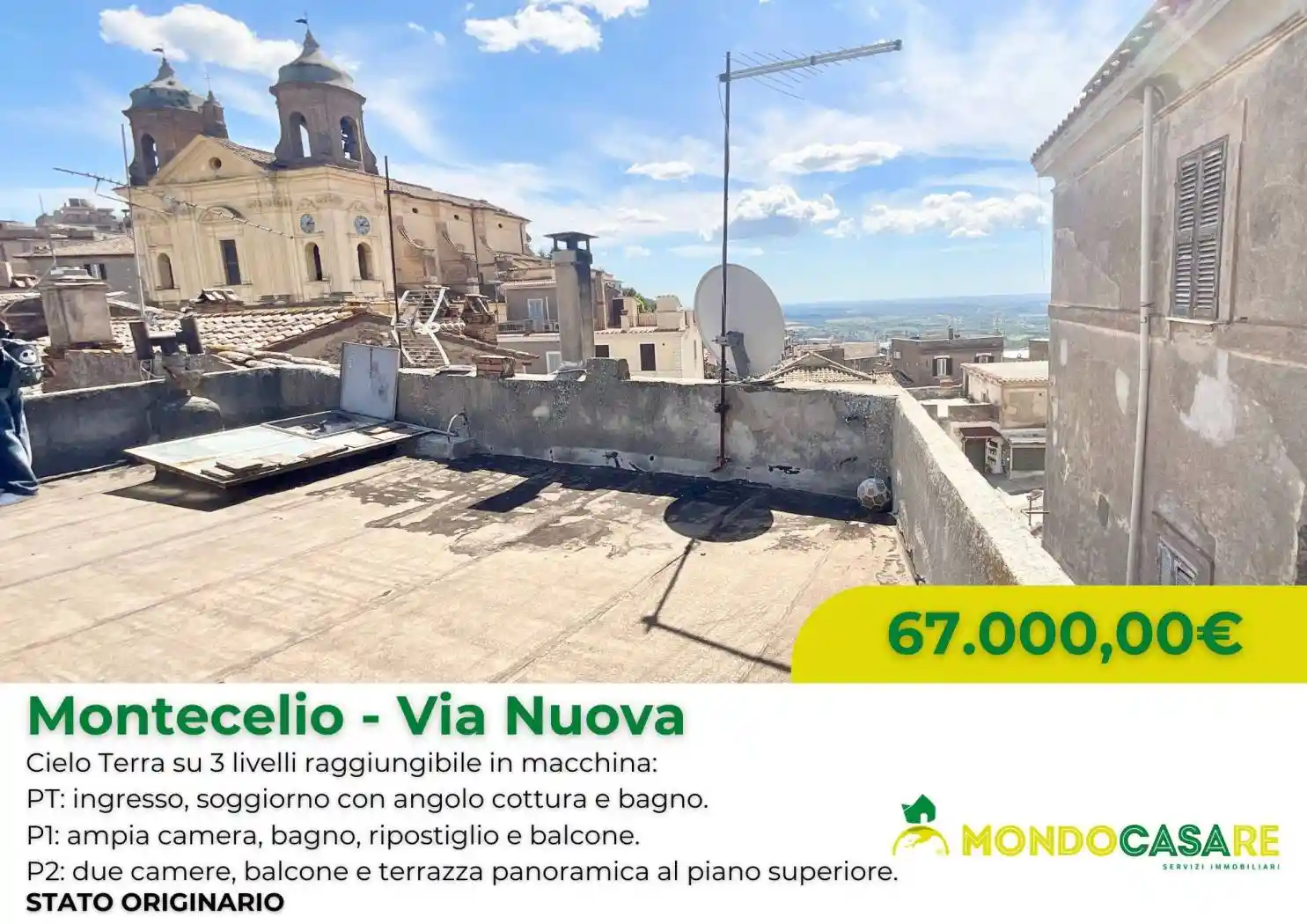 Appartamento in vendita a Guidonia Montecelio