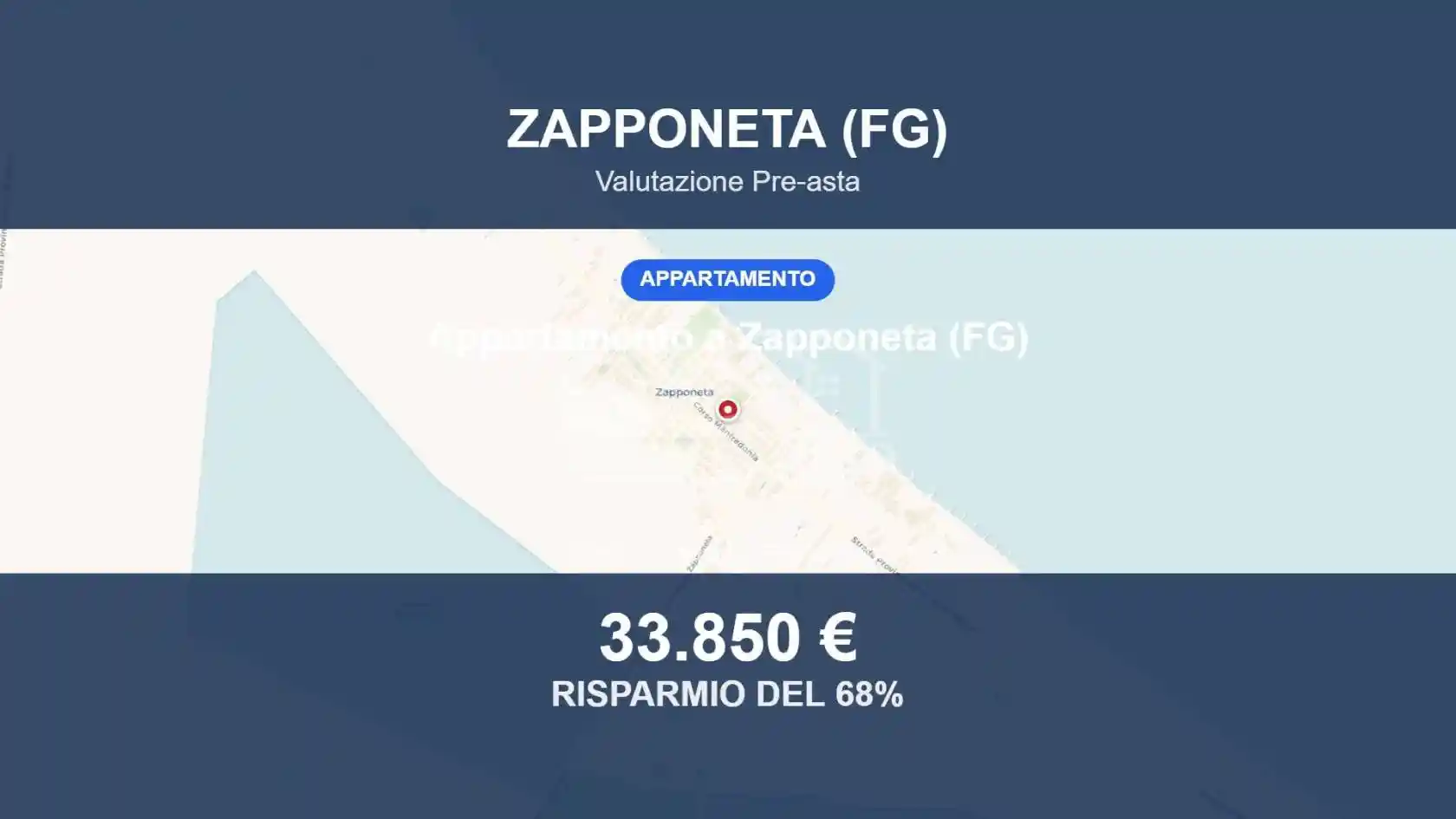 Appartamento in vendita a Zapponeta