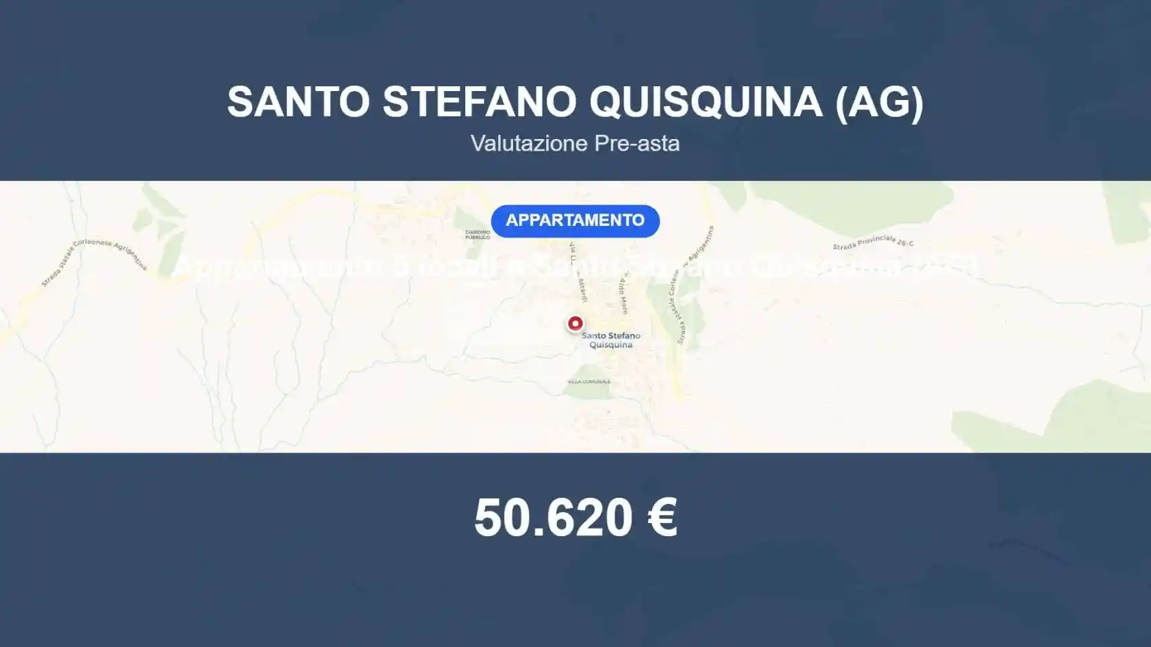 Appartamento in vendita a Santo Stefano Quisquina