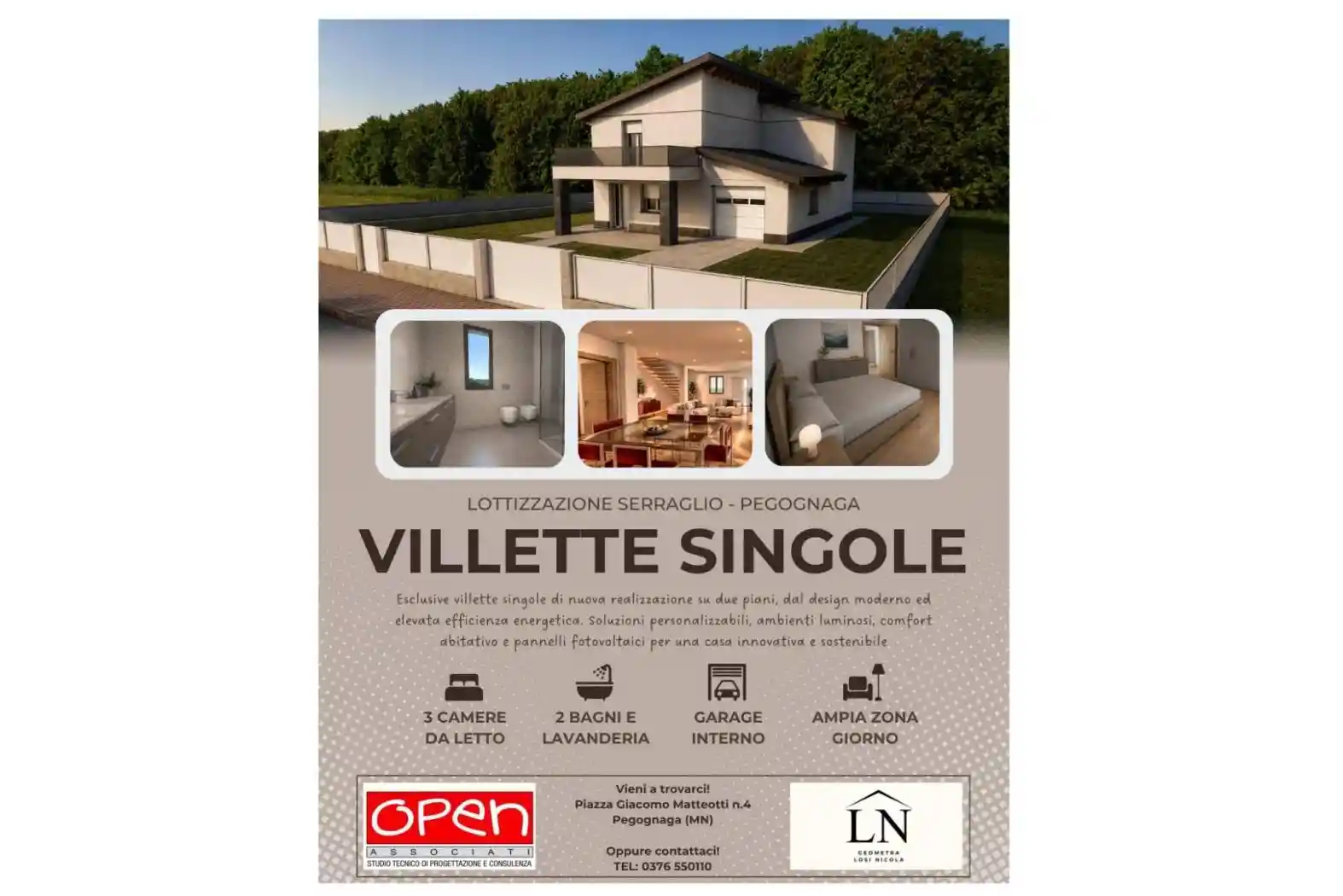 Villa in vendita a Pegognaga