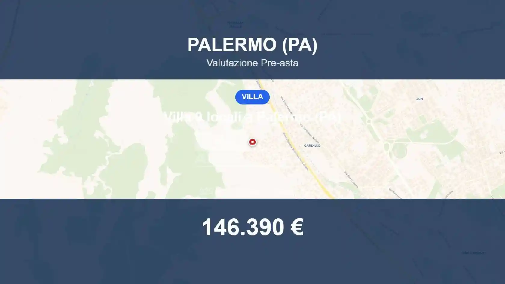 Villa in vendita a Palermo