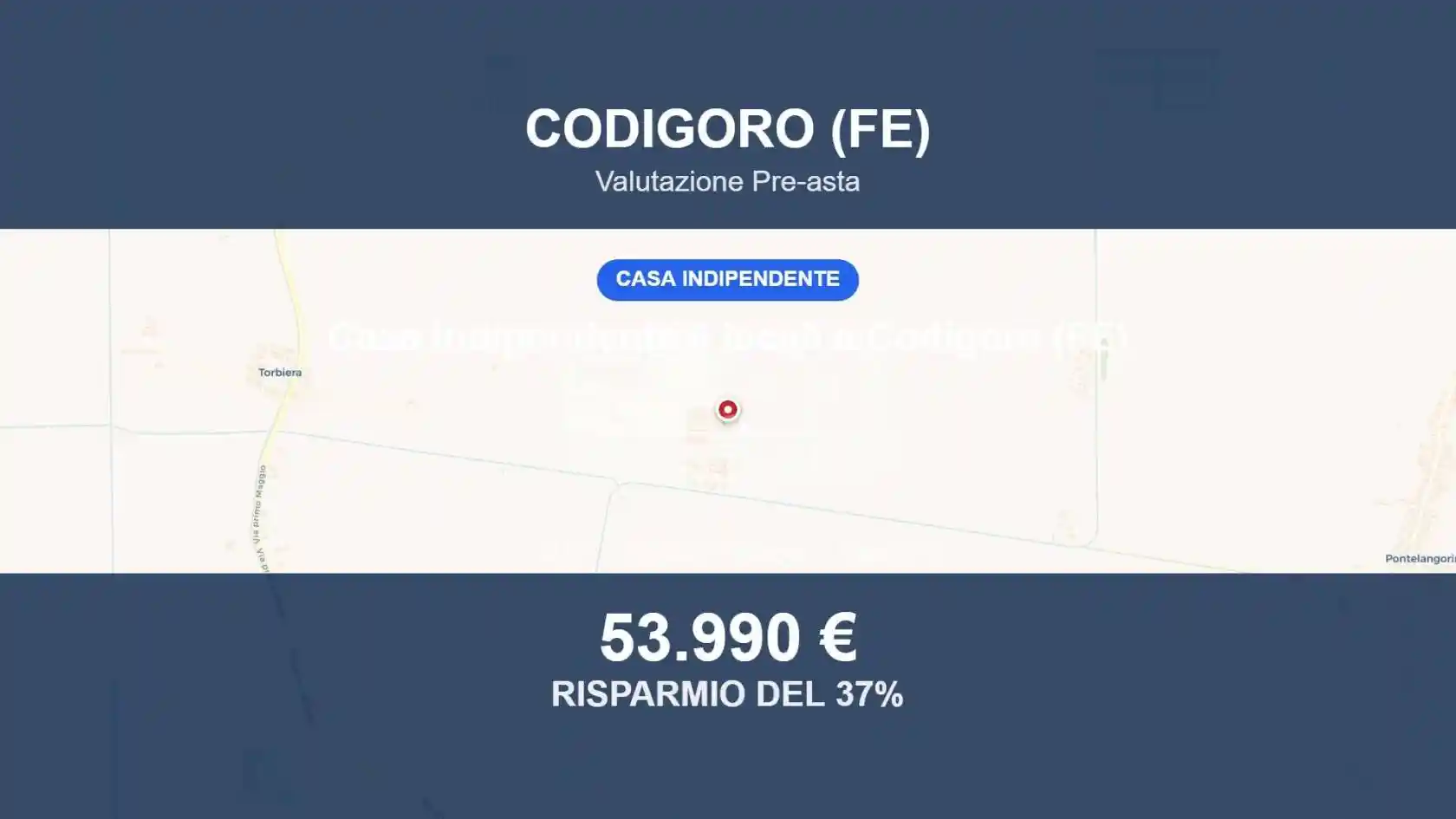 Villa in vendita a Codigoro