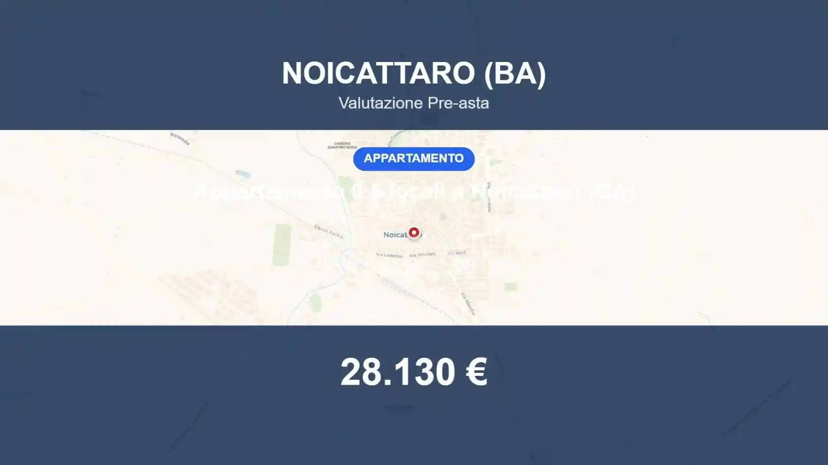 Appartamento in vendita a Noicattaro