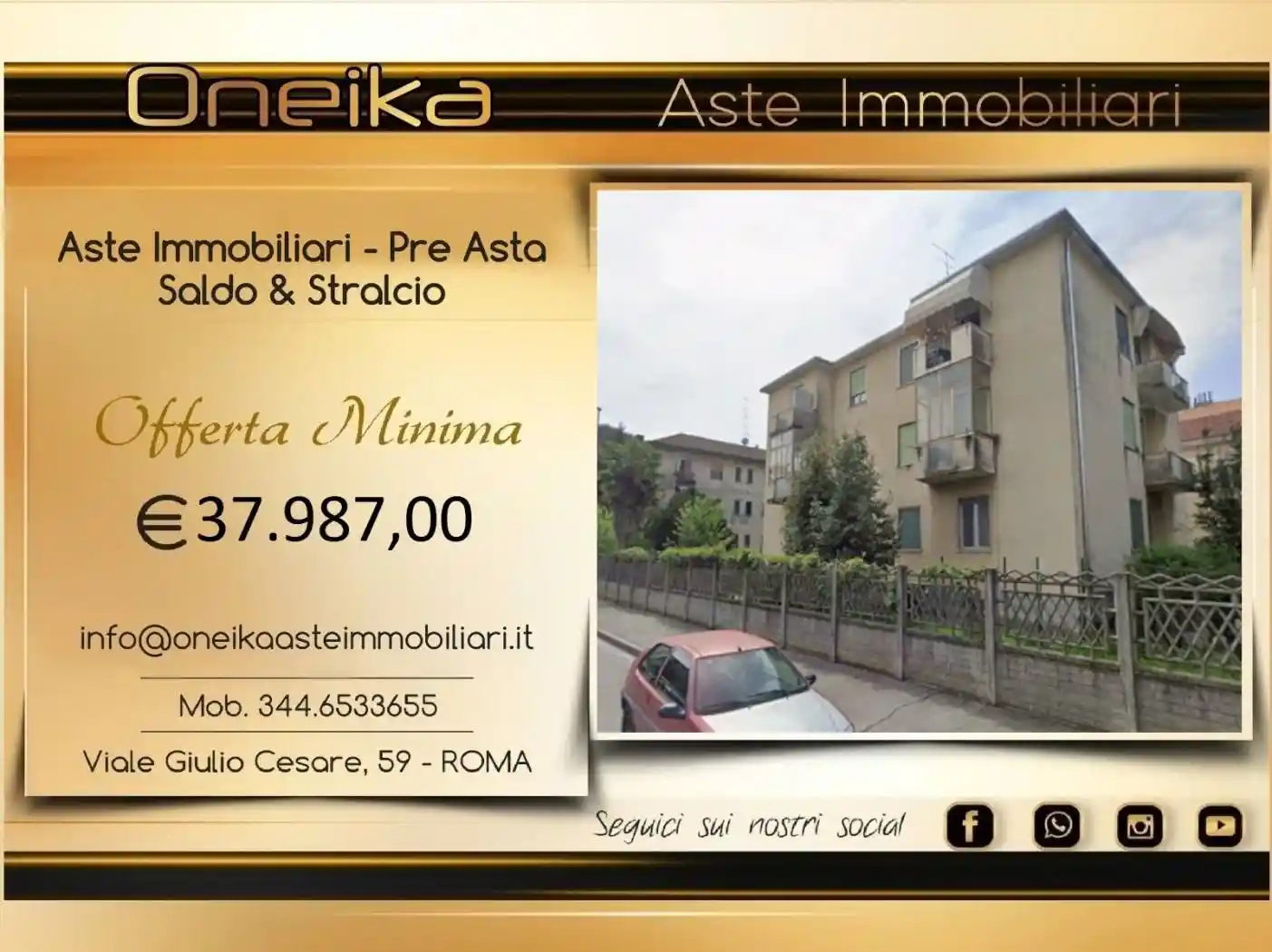 Appartamento in vendita a Novara