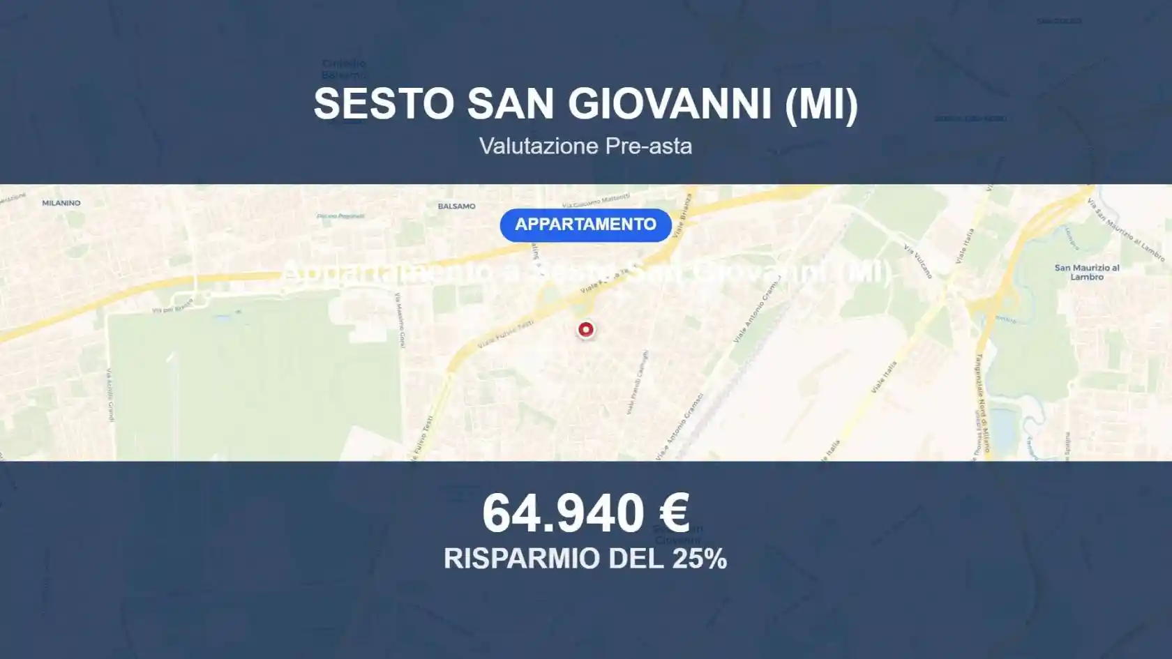 Appartamento in vendita a Sesto San Giovanni