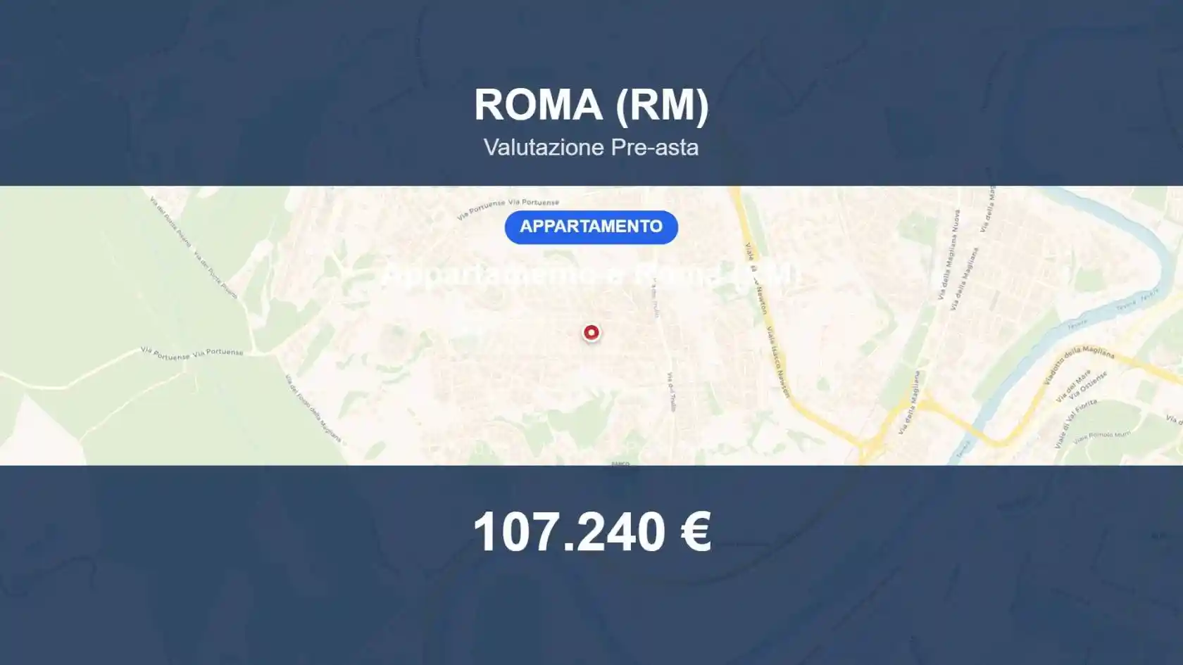 Appartamento in vendita a Roma