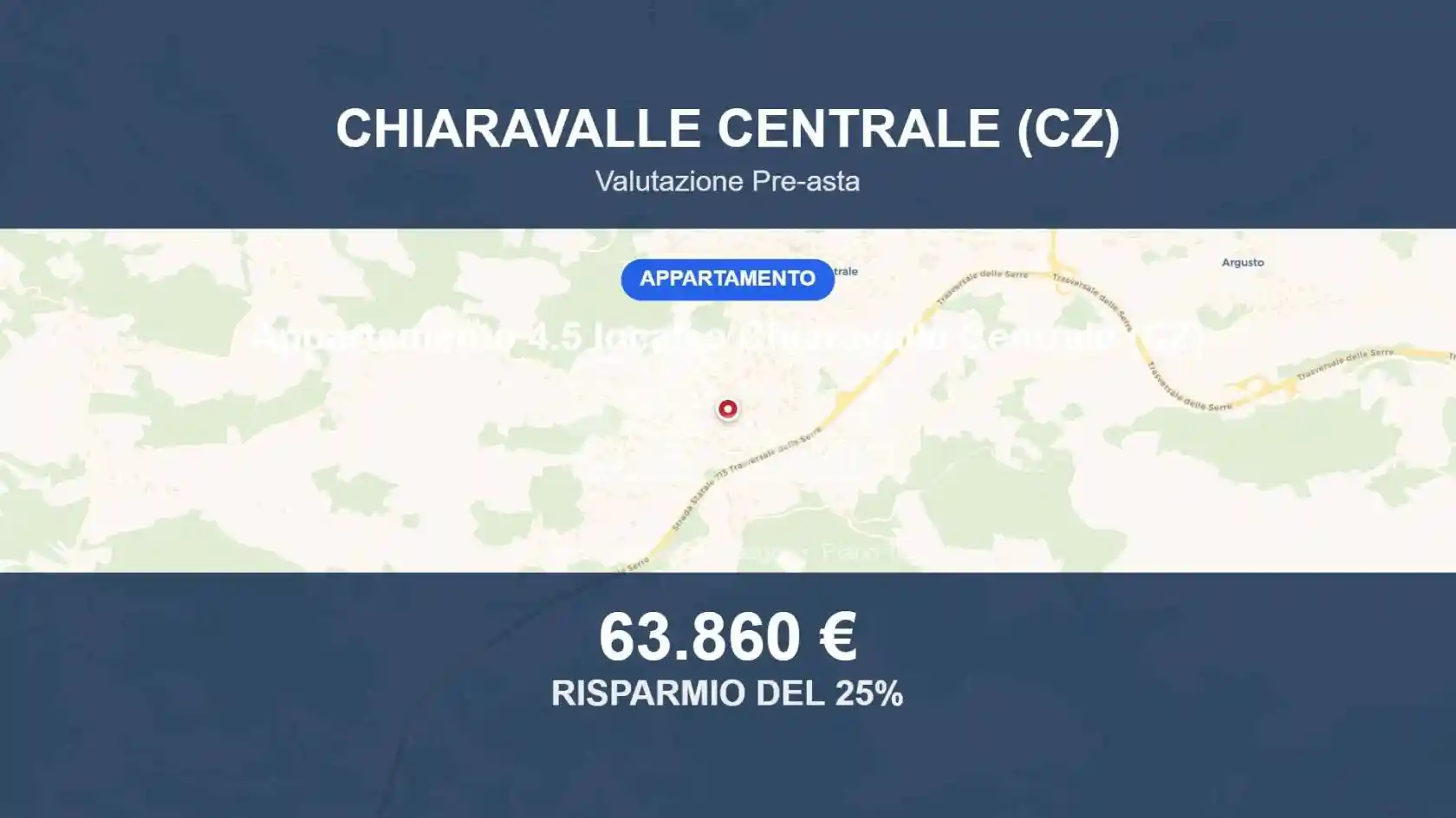 Appartamento in vendita a Chiaravalle Centrale
