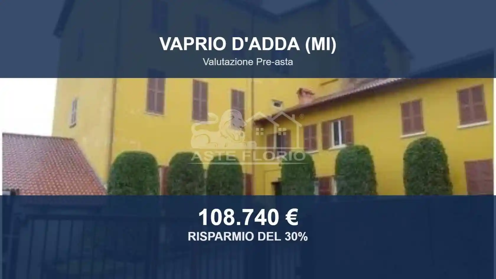 Appartamento in vendita a Vaprio d'Adda