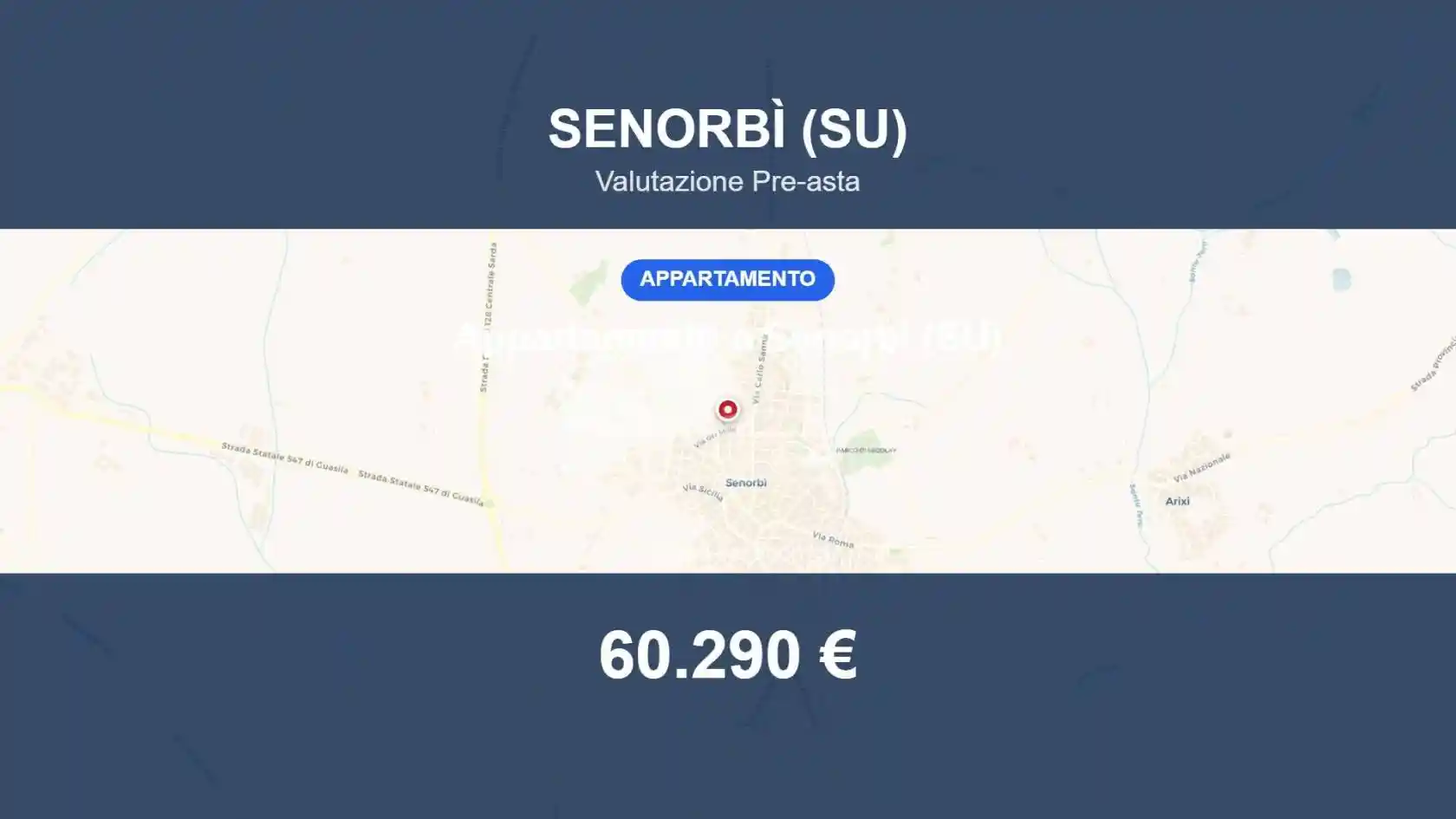 Appartamento in vendita a Senorbì